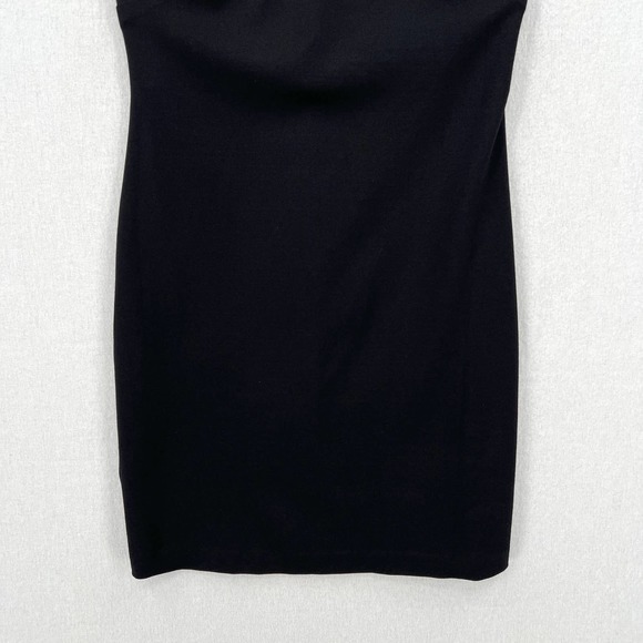 AMANDA UPRICHARD Roland Dress Womens Small Black Cut Out One Shoulder Body Con - Picture 6 of 13